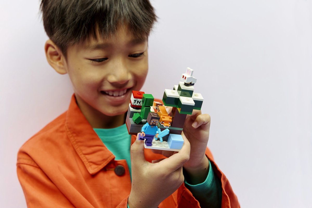 LEGO Minecraft Steve's Taiga-Avontuur Videogame Bouwpakket voor Kinderen - 21583 — afbeelding 10