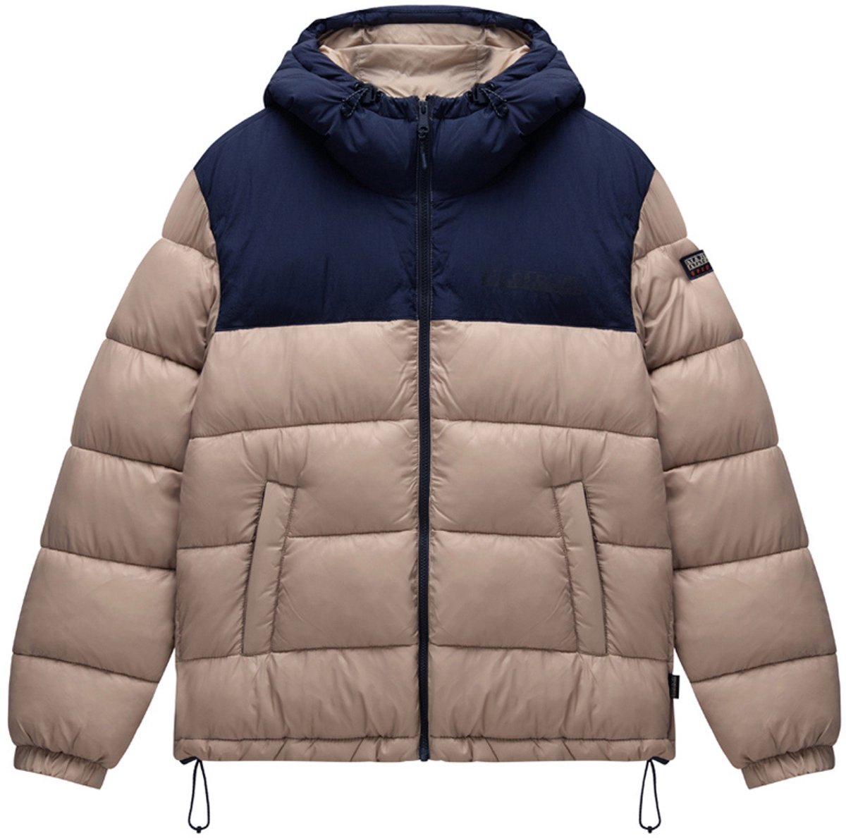 Napapijri Hornelen Puffer Jas Beige