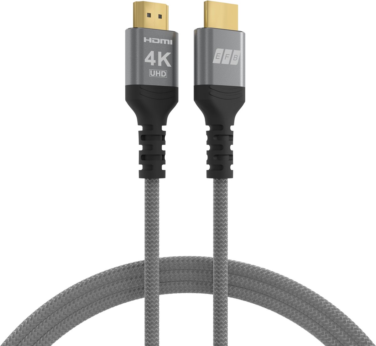 EFB Elektronik HDMI-20-00005 HDMI kabel 5 m HDMI Type A (Standaard) Grijs
