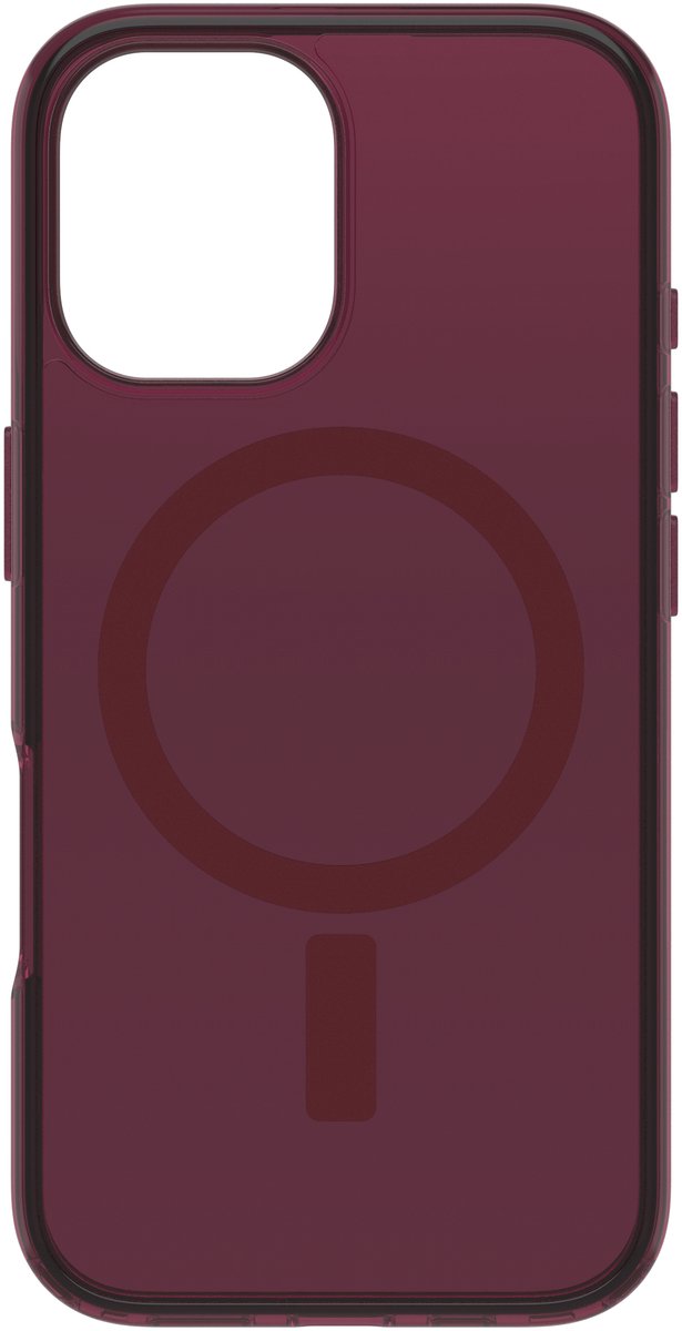 OtterBox Symmetry Series Clear voor MagSafe voor Apple iPhone 16, Up Beet