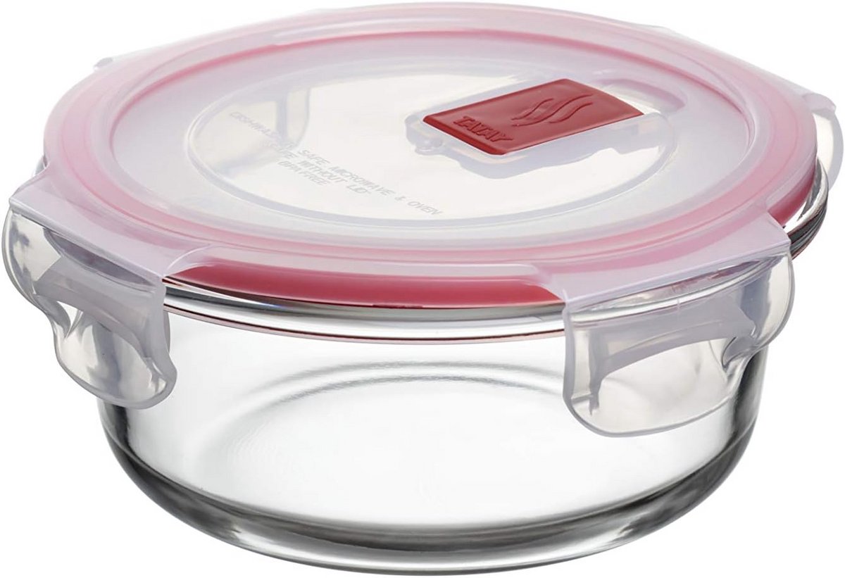 Luchtdichte Glazen Voorraadpot met Clipdeksel 0.4L - Magnetron, Oven en Vriezer Veilig