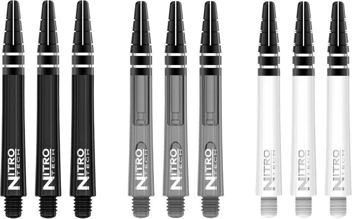 Multipack Dartpijlen Assortiment Medium Shafts (9 Stuks)