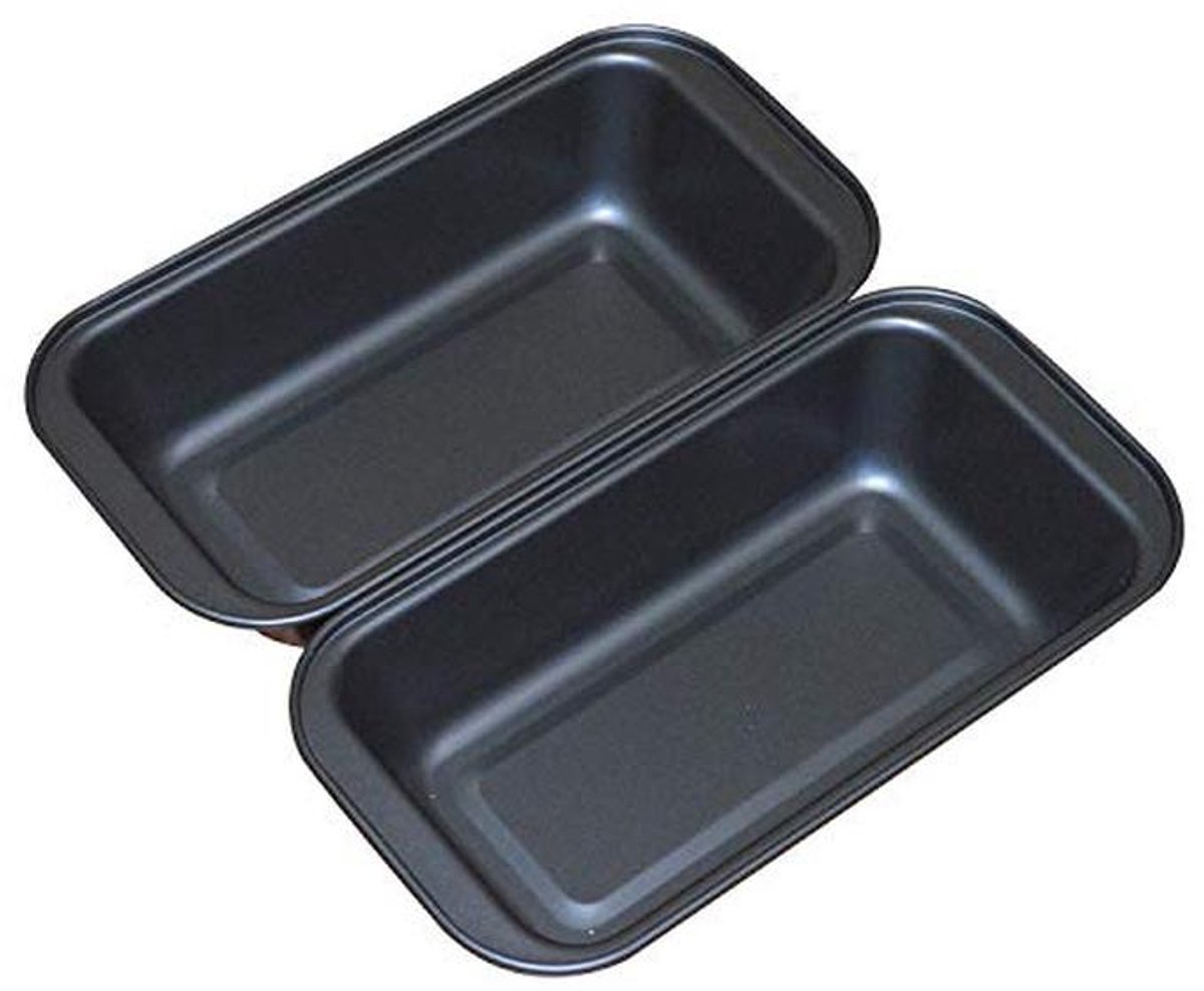 Broodpan 8.5 x 4.5 Inch - Carbon Staal Toastpan voor Bakken - Set van 2