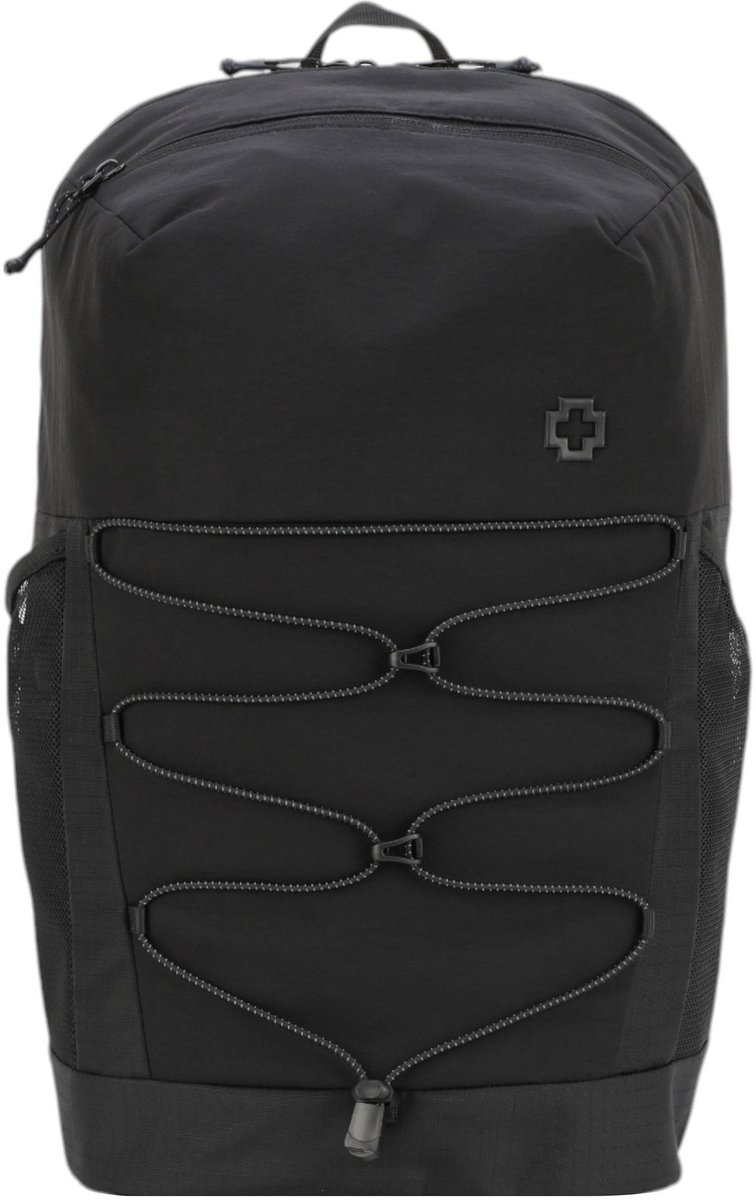 strellson Vrije tijd rugzak Rugzak met laptopvak Homerton Niklas Backpack Black Zwart