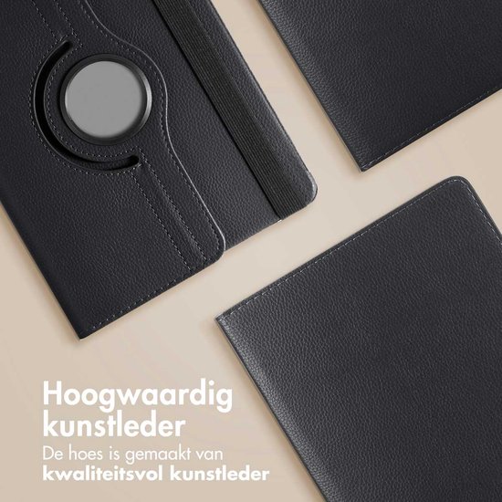 Étui pour Tablette Lenovo Tab P12 - Bookcase Rotative iMoshion 360 ° - Zwart