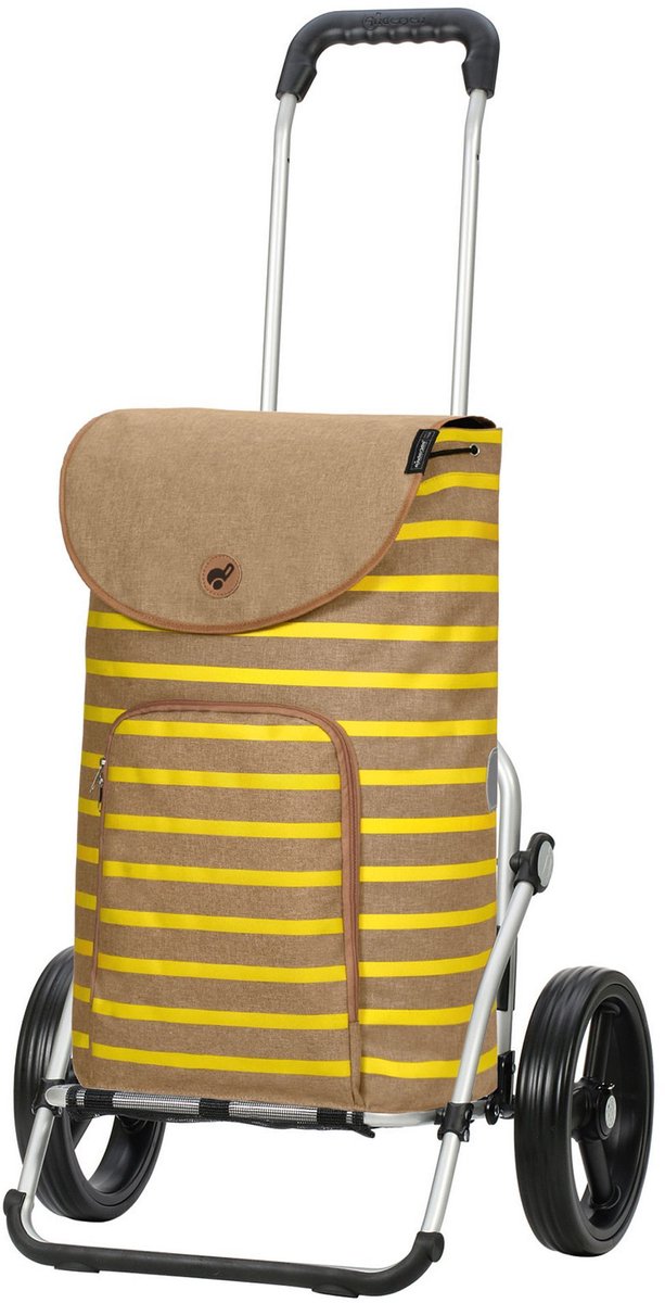 Andersen Shopper Royal Shopper Eske Winkelwagen 59 cm - 45 L - gelb