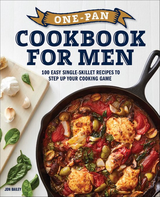 One-Pan Cookbook for Men - cover