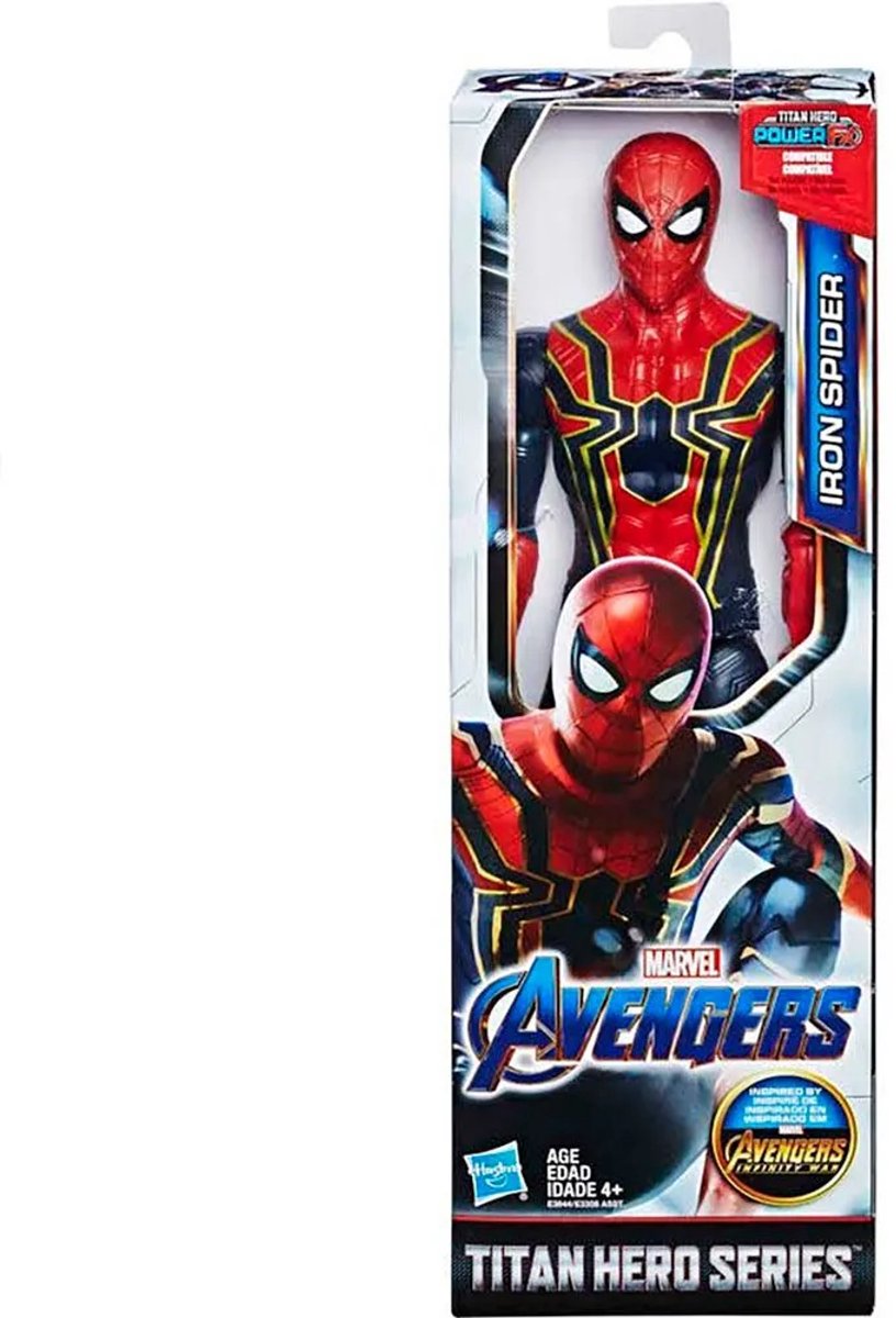 Marvel Avengers Titan Hero Power FX  Iron Spider - Speelfiguur 30cm — afbeelding 4