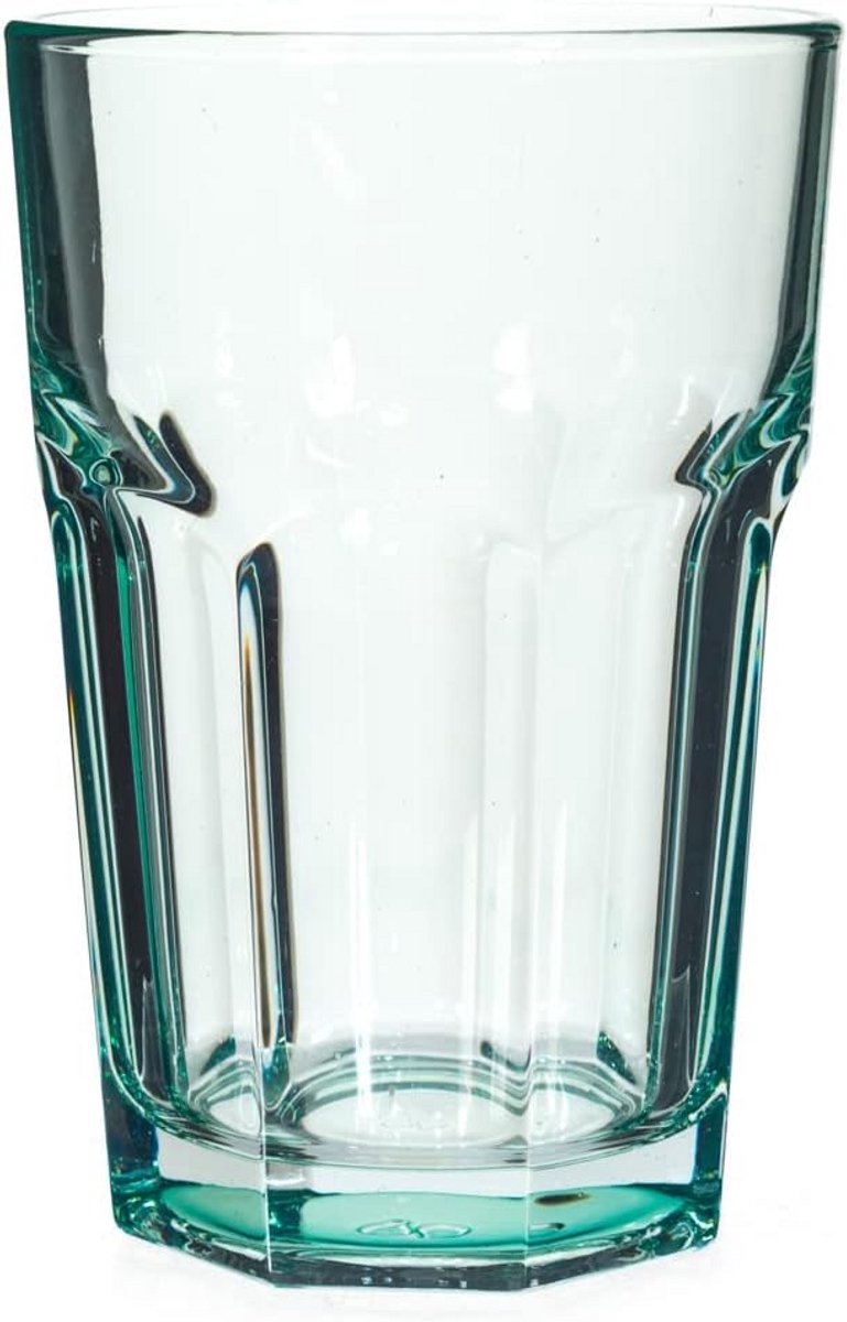 Set van 4 glazen van gerecycled glas 35,5 cl