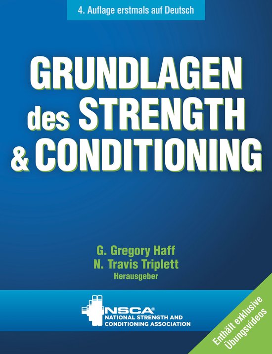GRUNDLAGEN des STRENGTH & CONDITIONING - cover
