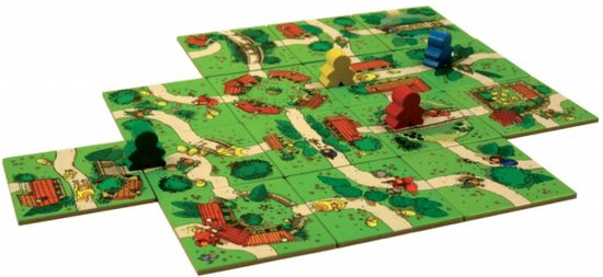 999 Games - Carcassonne - Junior - Bordspel - Vanaf 4 jaar - Kinderspel - Gezelschapsspel - Educatief spel