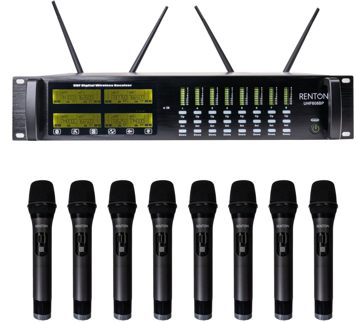 Renton Pro Wireless Microphone (8 channels)