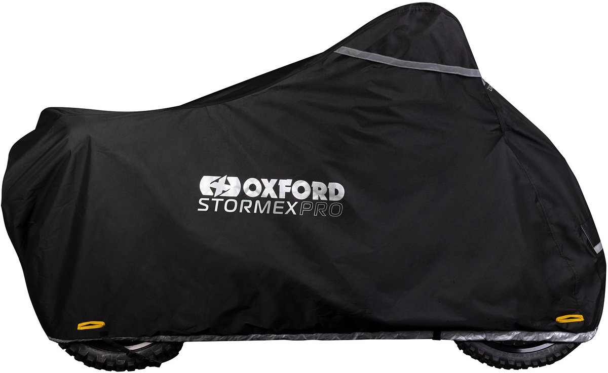 Oxford Stormex-Pro Motor hoes - Waterdichte Hoes, dubbel uitgevoerd en dus uniek - Oxford Stormex-Pro Motorhoes met opbergtasje - Maat XL - (277 x 103 x 141cm) – foto 6