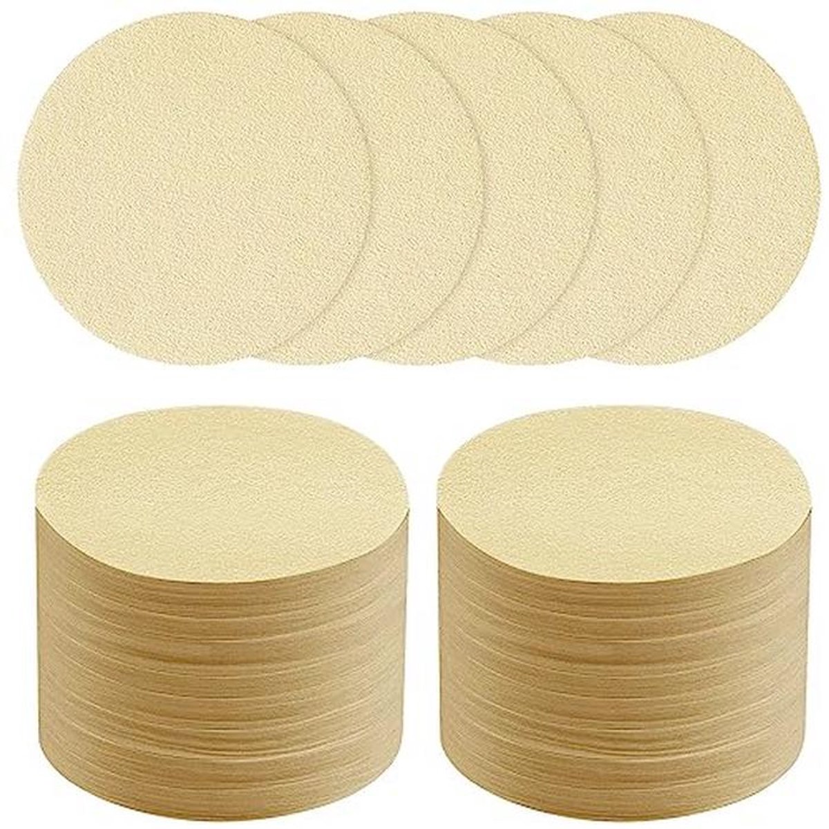 Ronde koffiefilters 54 mm - 400 stuks