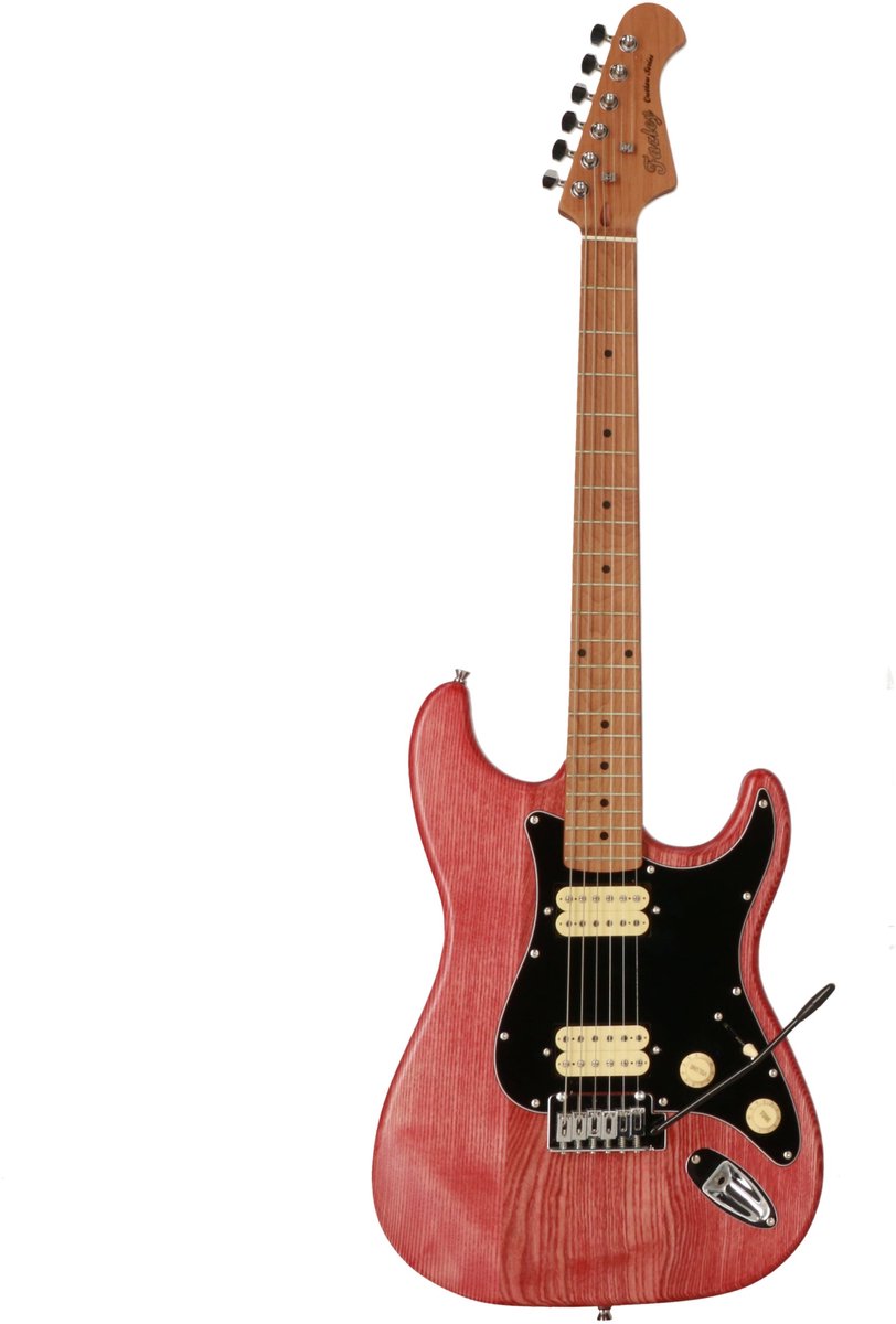 Fazley Outlaw Series Sheriff Plus HH Red elektrische gitaar met gigbag