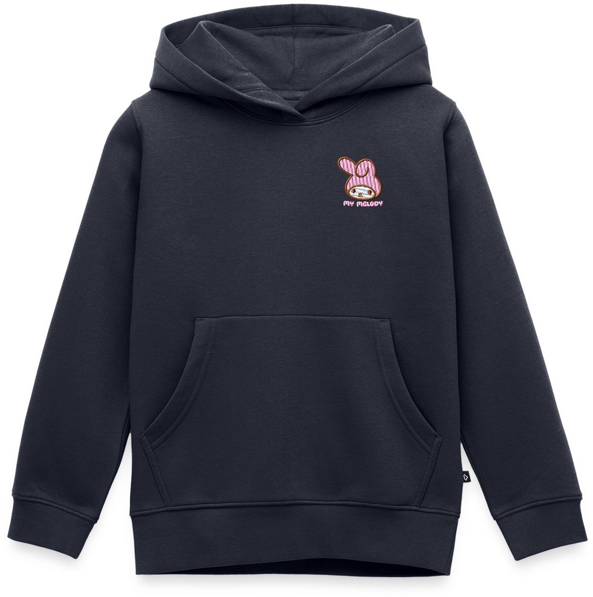 My Melody Geborduurd Portret Premium Hoodie Kinderen