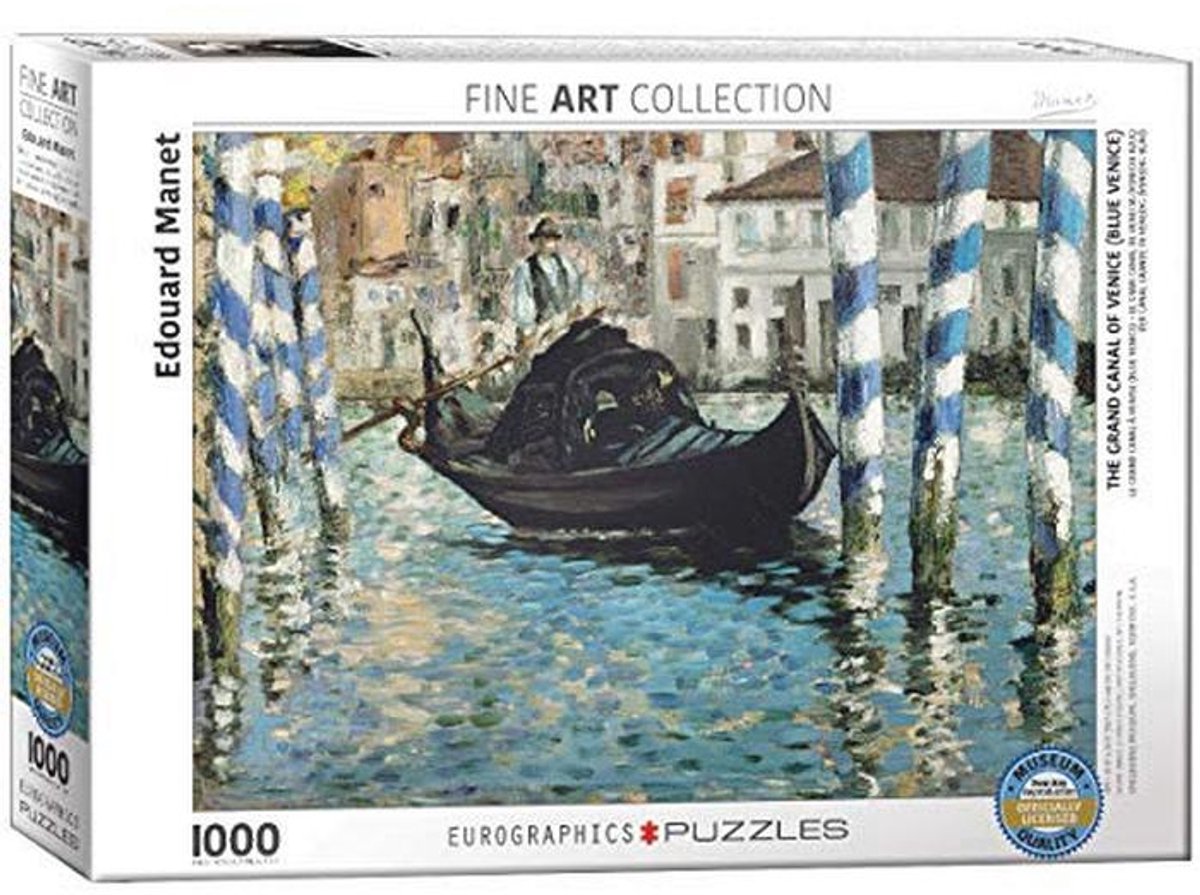 1000-delige puzzel van het Canal Grande in Venetië