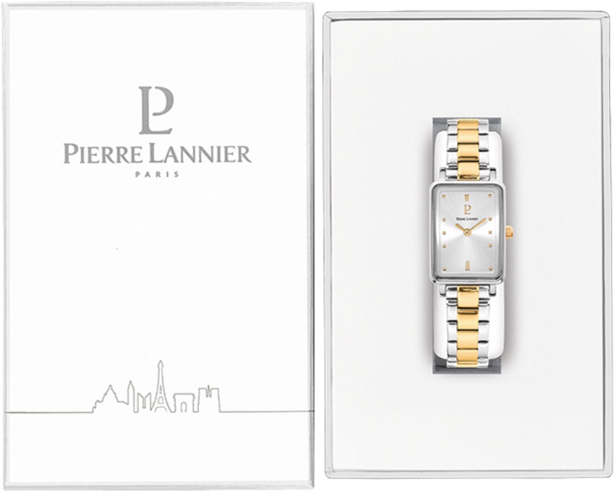 ARIANE Ladies Watch Silver Dial Two-tone Steel Strap