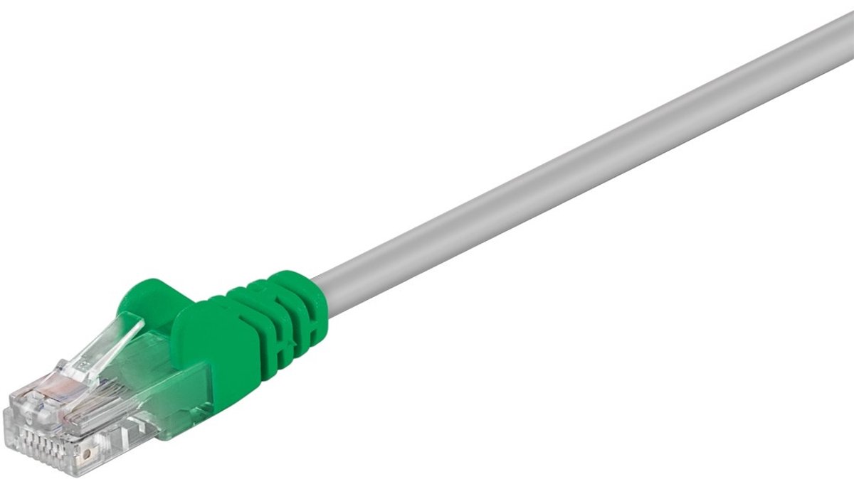 Wentronic 68864 - Netwerkkabel - RJ45 - 2 m - grijs