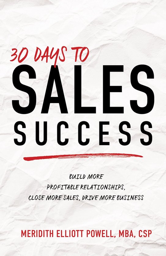 30 Days to Sales Success - cover