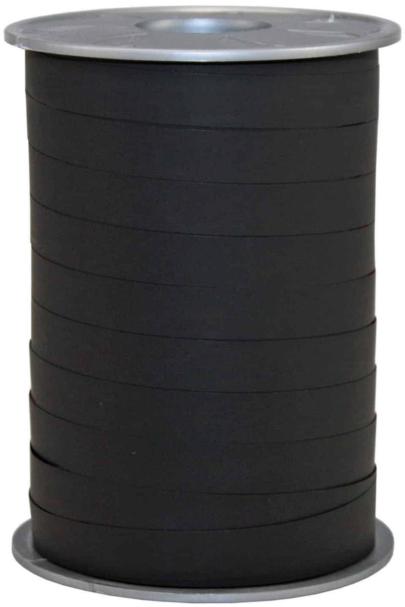 Krullint Paperlook Zwart Mat - 10mm