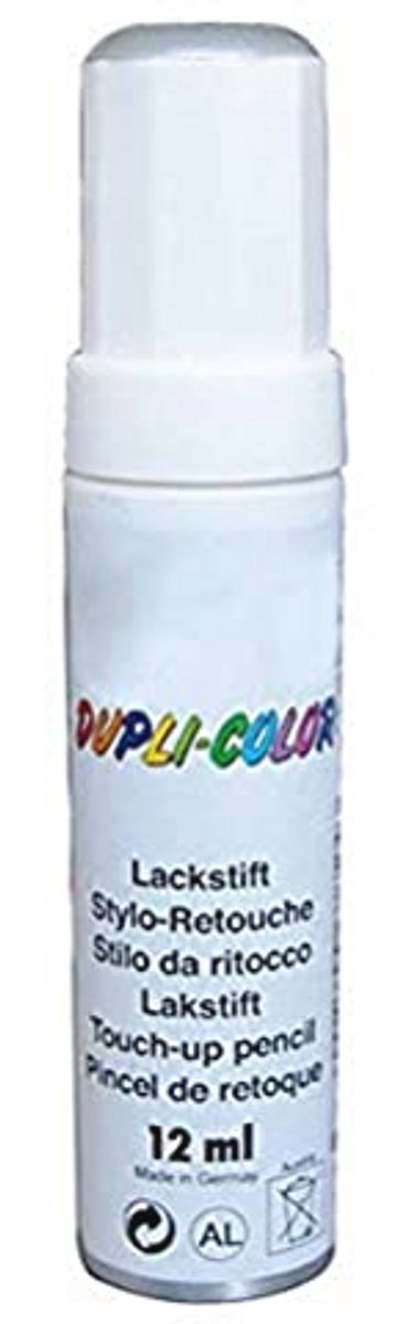Lakstift met bloemeneffect - 12 ml, Zuiver Zwart Glanzend