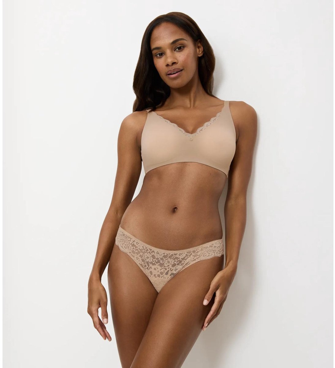 Triumph Bügelloser BH Red Label Amourette Beige