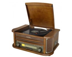 Soundmaster NR560 - Nostalgisch muziekcenter - Radio - CD-speler - Cassettespeler - Bluetooth - USB