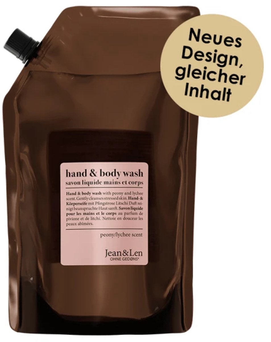 Jean & Len 2800101073, Lichaam, Vloeibare zeep, Navulzak, 1500 ml, 1 stuk(s)