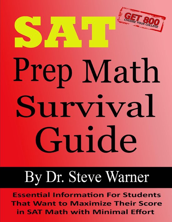 Sat Prep Math Survival Guide - cover