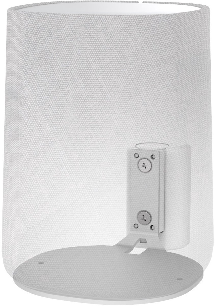 Cavus CMHKCOW Muurbeugel voor harman kardon Citation ONE - Draaibare en kantelbare muursteun - wit/zilver
