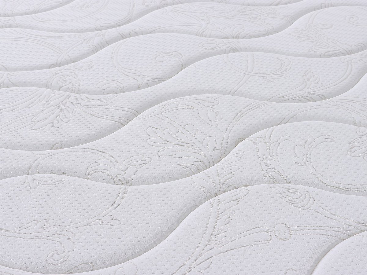 Vente-unique Set lattenbodem en verenmatras met 3 slaapzones en vormgeheugen WOLKENTANZ van YSMÉE - 160 x 200 cm