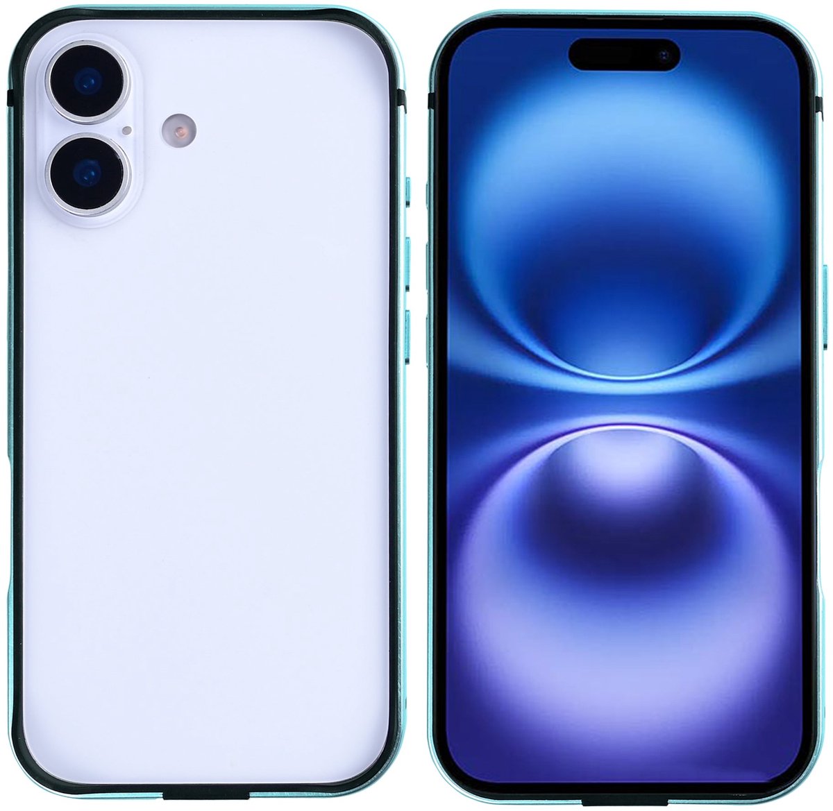 Rixus Crash Guard Case For Apple iPhone 16 Ultramarine