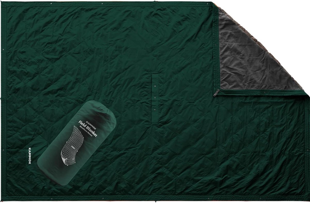 Waterafstotende microfleece kampeerdeken voor binnen en buiten - Duurzaam en draagbaar