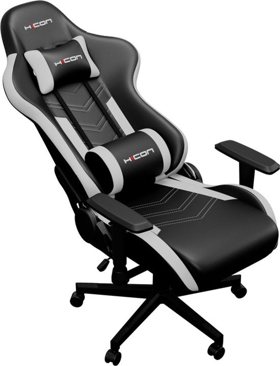 HICON Gamestoel Splendore Verstelbaar Stof Grijs - afbeelding 2