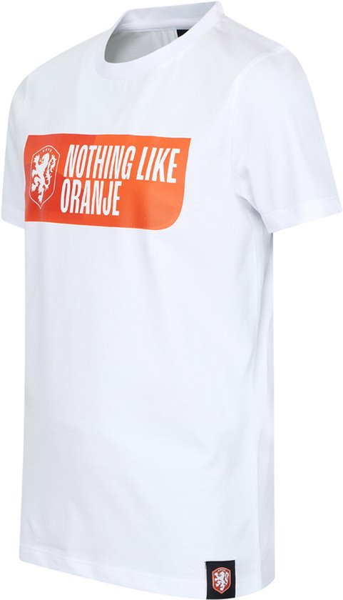 Nederlands Elftal T-Shirt Kinderen - Wit - Maat 152 - EK 2024 - KNVB - Holland T-Shirt Kids