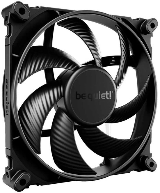 Be quiet! Silent Wings 4 - Ventilatorhuis - 140 mm - 4-pin - PWM - 1900 RPM - zwart