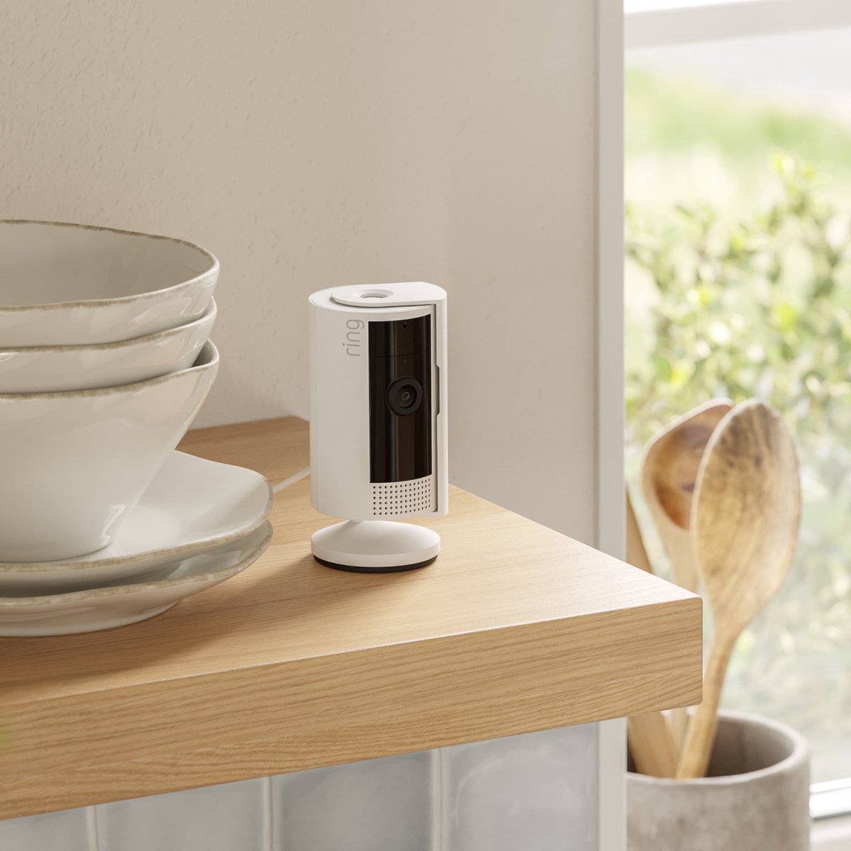 Ring 2e Gen Indoor Camera Beveiligingscamera Roze - afbeelding 2