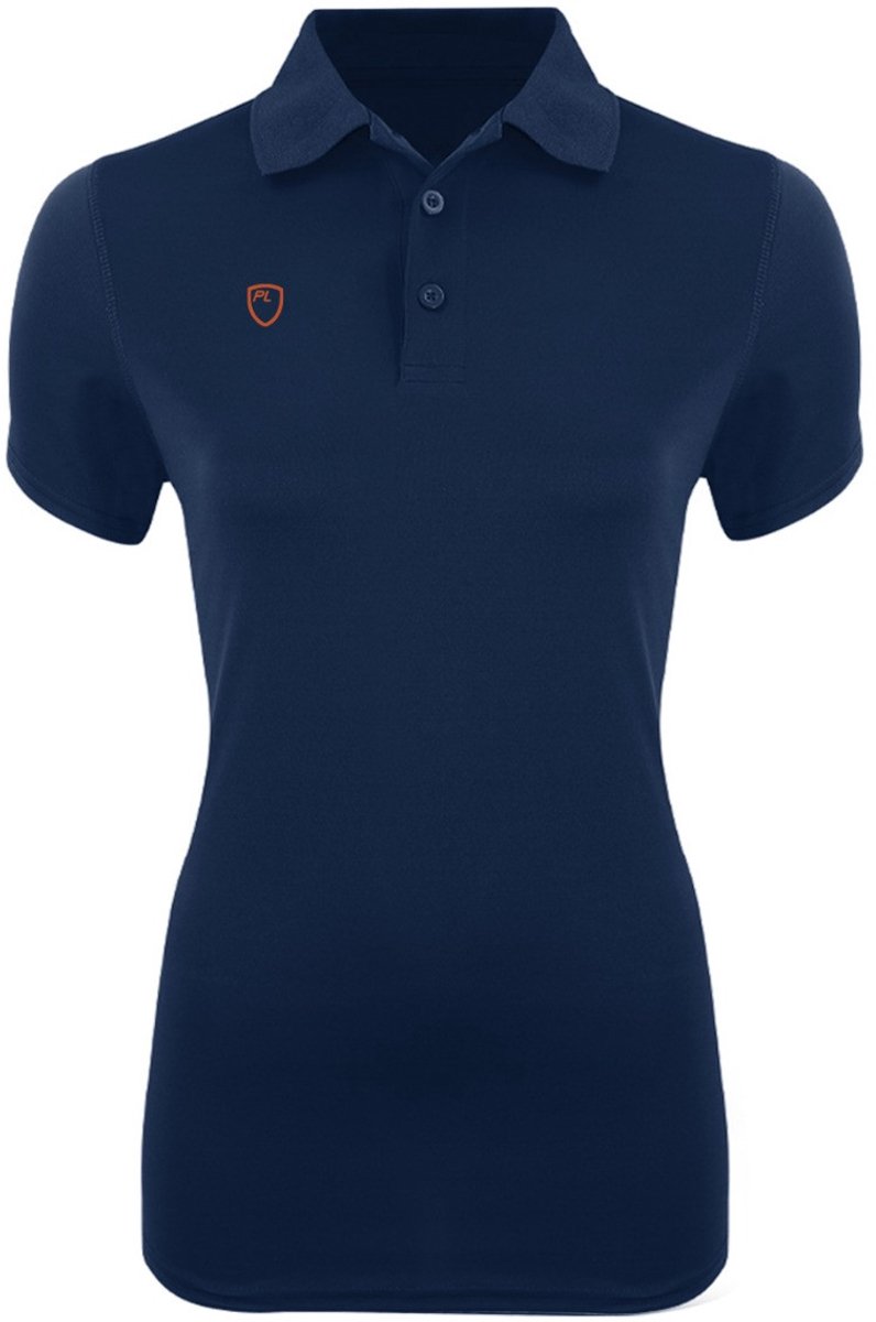 Damespoloshirt Playerlayer Victory marineblauw - S