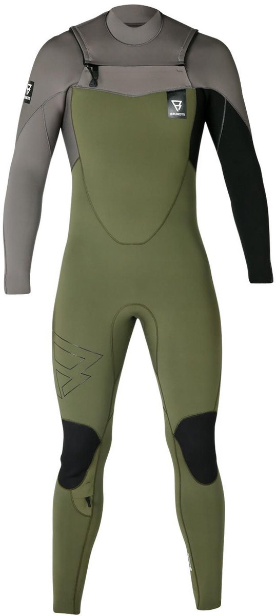 Brunotti Wetsuit Heren Radiance 4/3 mm Groen