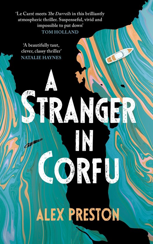 A Stranger in Corfu - cover