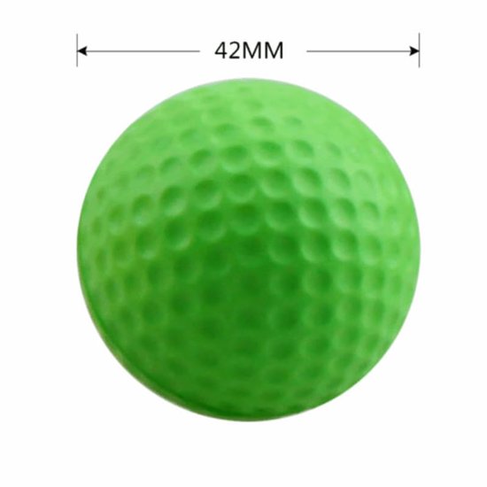 IMPERATORIS® Golf Oefenballen - Airflow Ballen - Geperforeerde Plastic Ballen - Voor Training in Tuin en Binnen - Lichtgewicht - Set van 12 - kleurrijk van IMPERATORIS — afbeelding 3