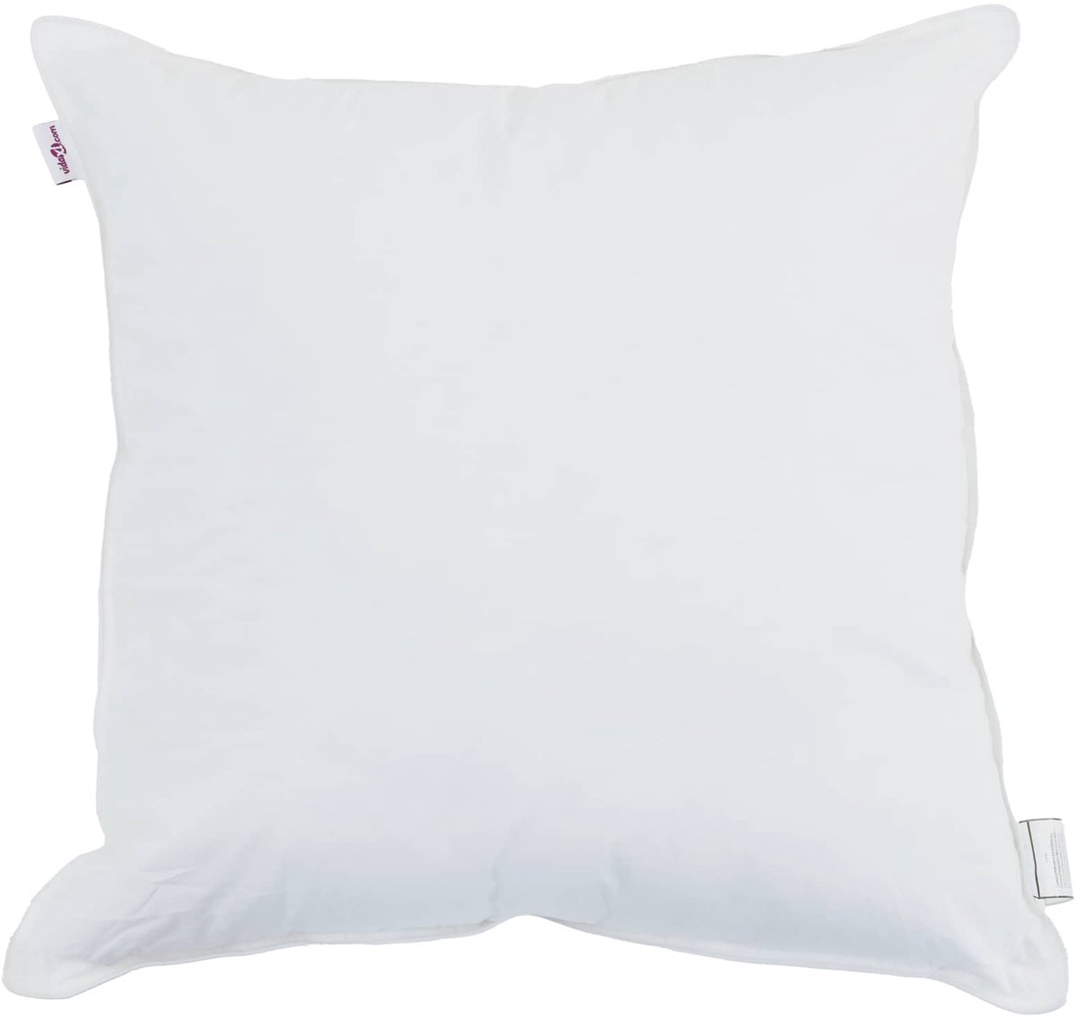 Hoofdkussen met kussen 2 st | Beddengoed Wit 65 x 65 cm Katoen