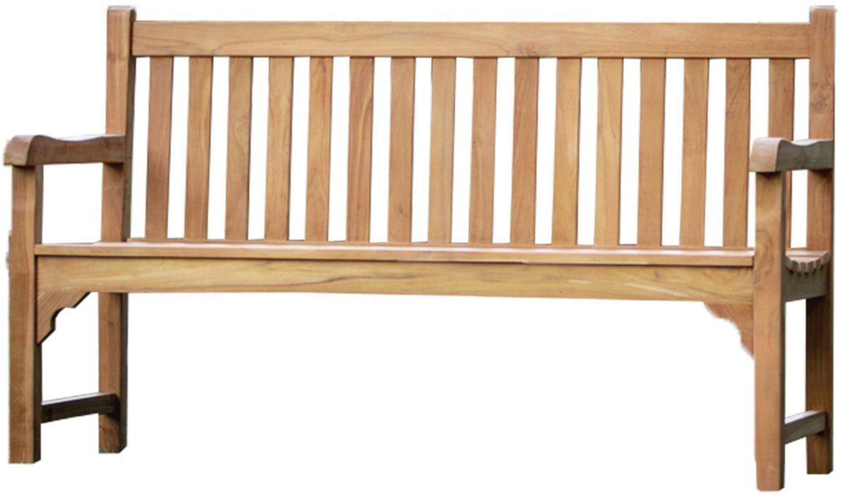 Giga Meubel Teakhouten Tuinbank Java - 2-Zits Buitenbank - 120cm