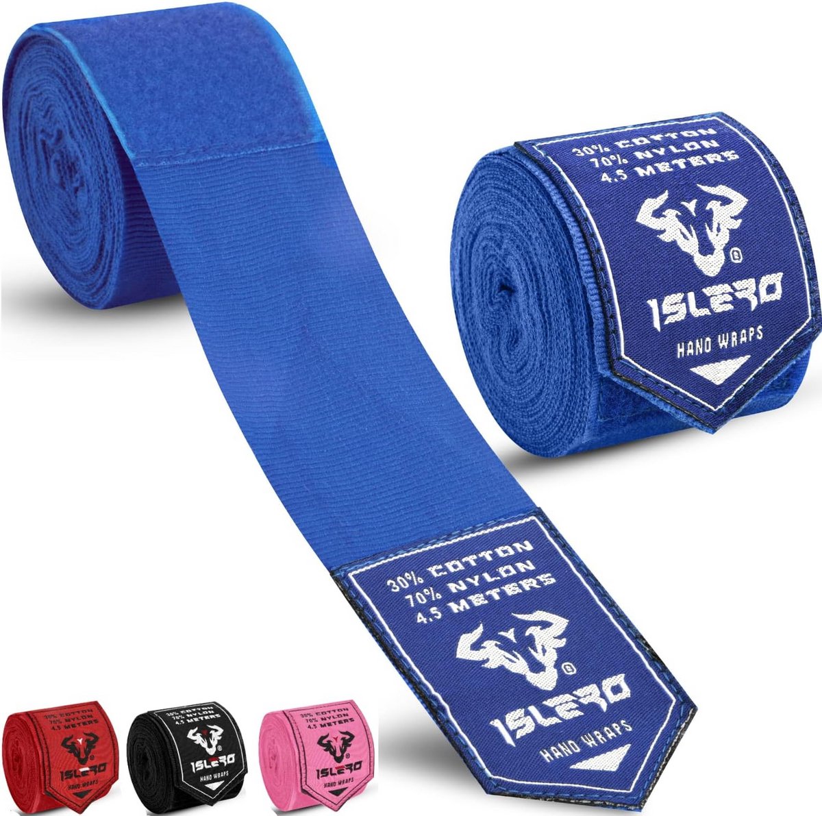 4.5m Boksen Hand Wraps Binnenhandschoenen Elastische Stof Duimlus Bandages Pols Bescherming Muay Thai MMA Kickboxing Martial Arts Training