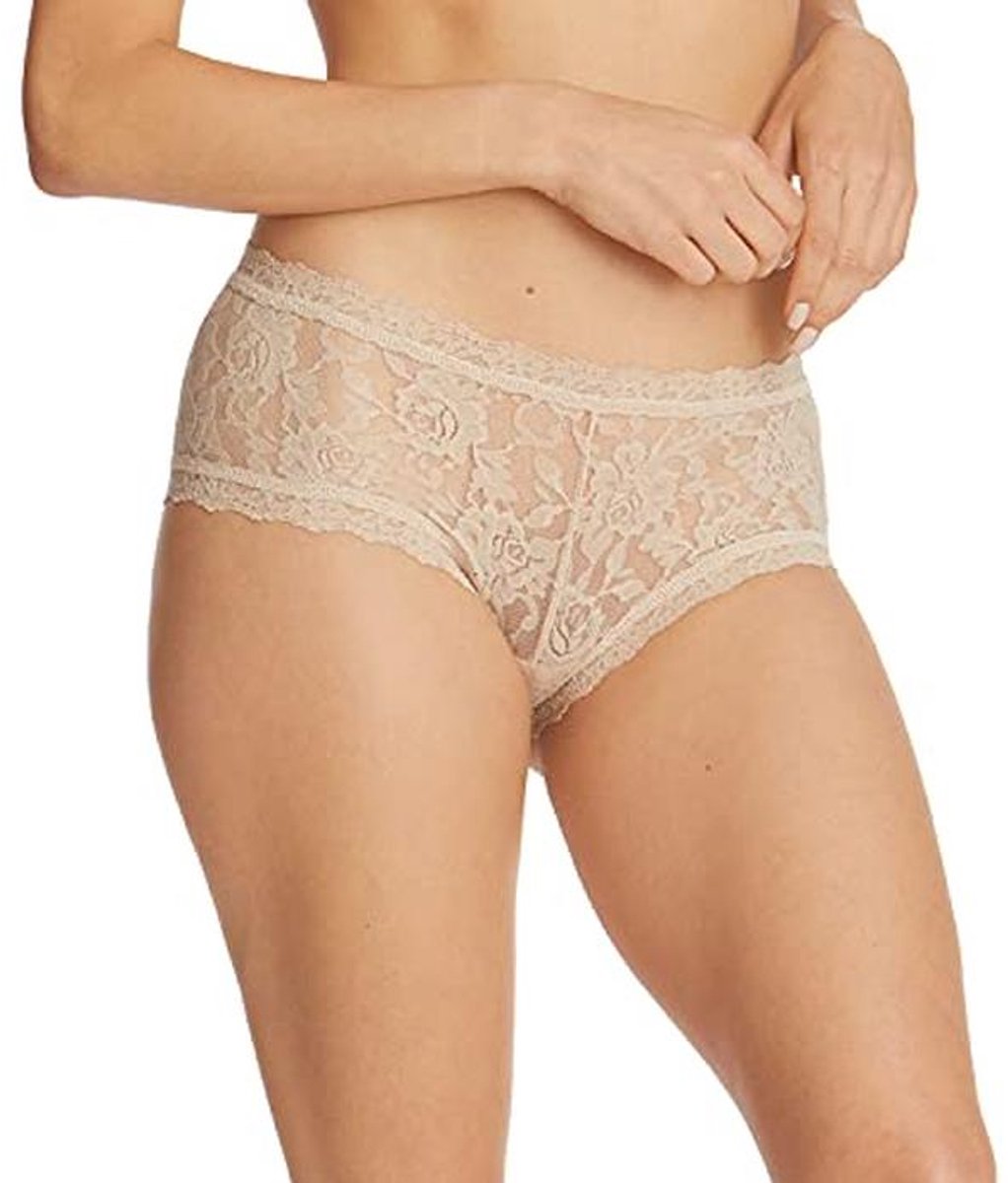 Signature Lace Boyshorts voor Dames - Comfortabele Korte Onderbroekjes