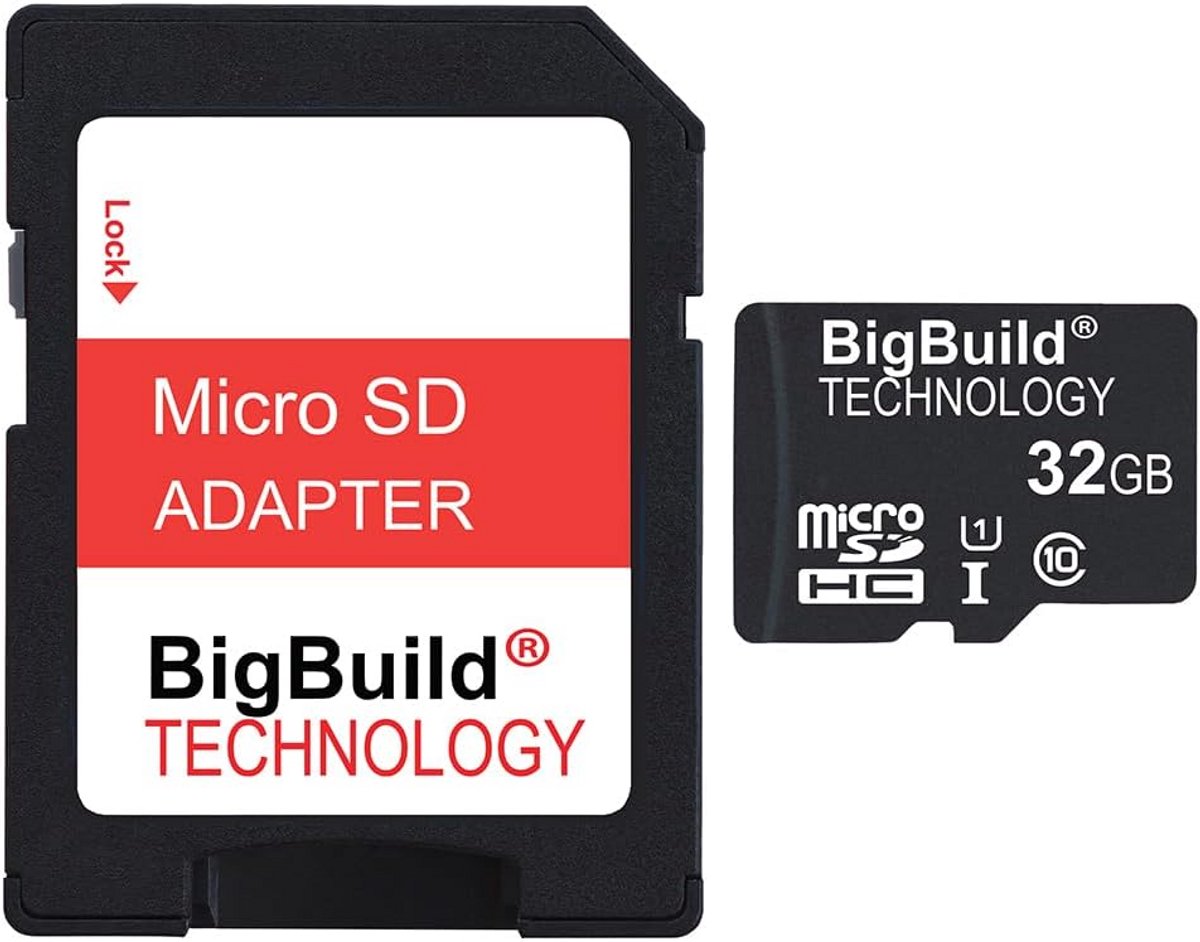 32GB microSDHC Geheugenkaart - Perfect voor Digitale Camera's