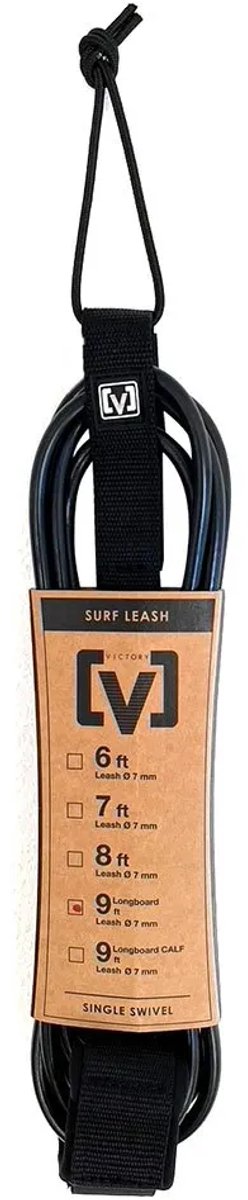 Victory Regular Calf Rail Saber Surflijn Zwart 9´