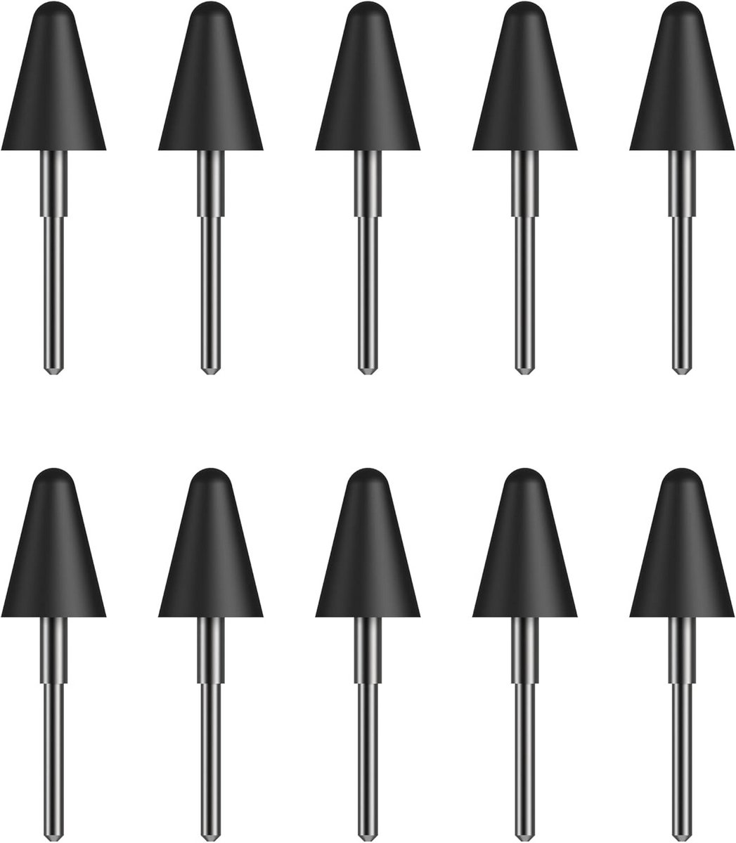 10x Stylus Pen Tips voor E-reader Stylus - Universele Vervangende Punten