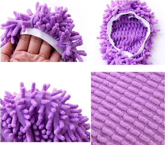 10 Stuks Stof Mop Pantoffels, Mop Schoenen, Schoonmaken Mop Schoenen, Mop Slippers, Stofmop Pantoffels, Microvezel Pantoffels, Voor Het Reinigen Van Huisvloerstof Vuil Haar